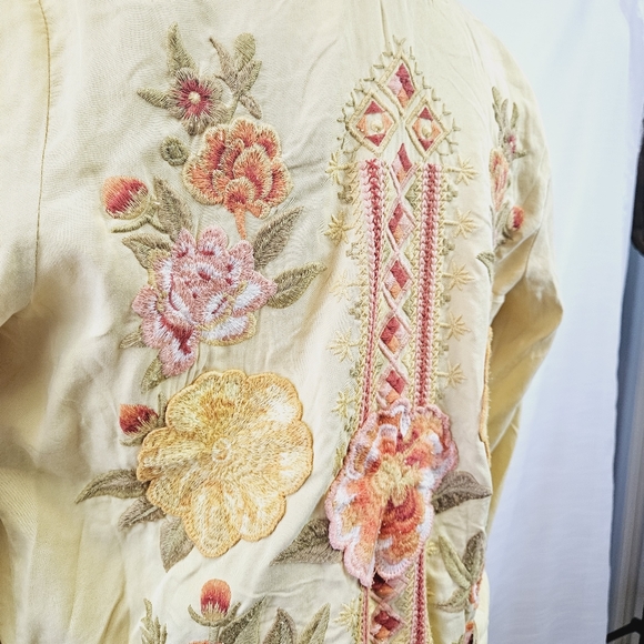 NWT Driftwood Abby Harvest Embroidered Kimono/Jacket Large - Picture 13 of 16